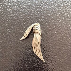 Vintage Silver Winged Pin